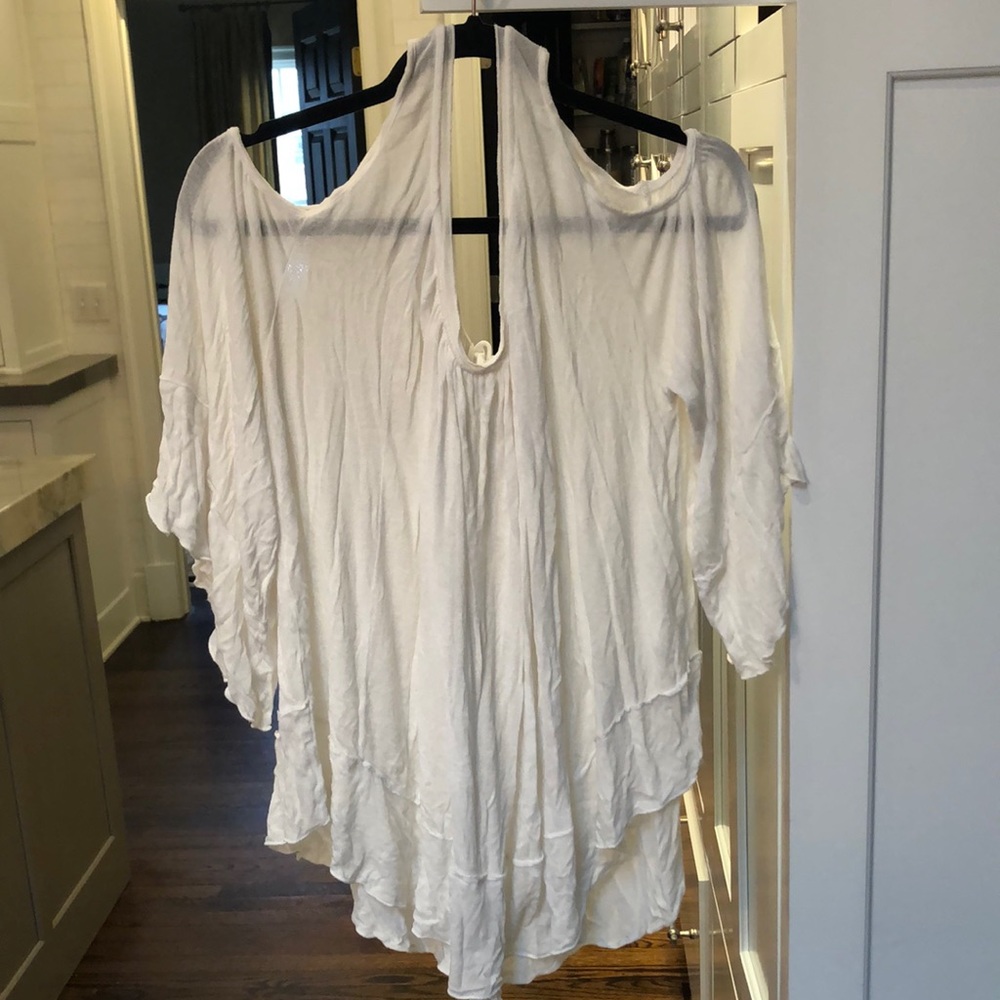 Free People White Blouse